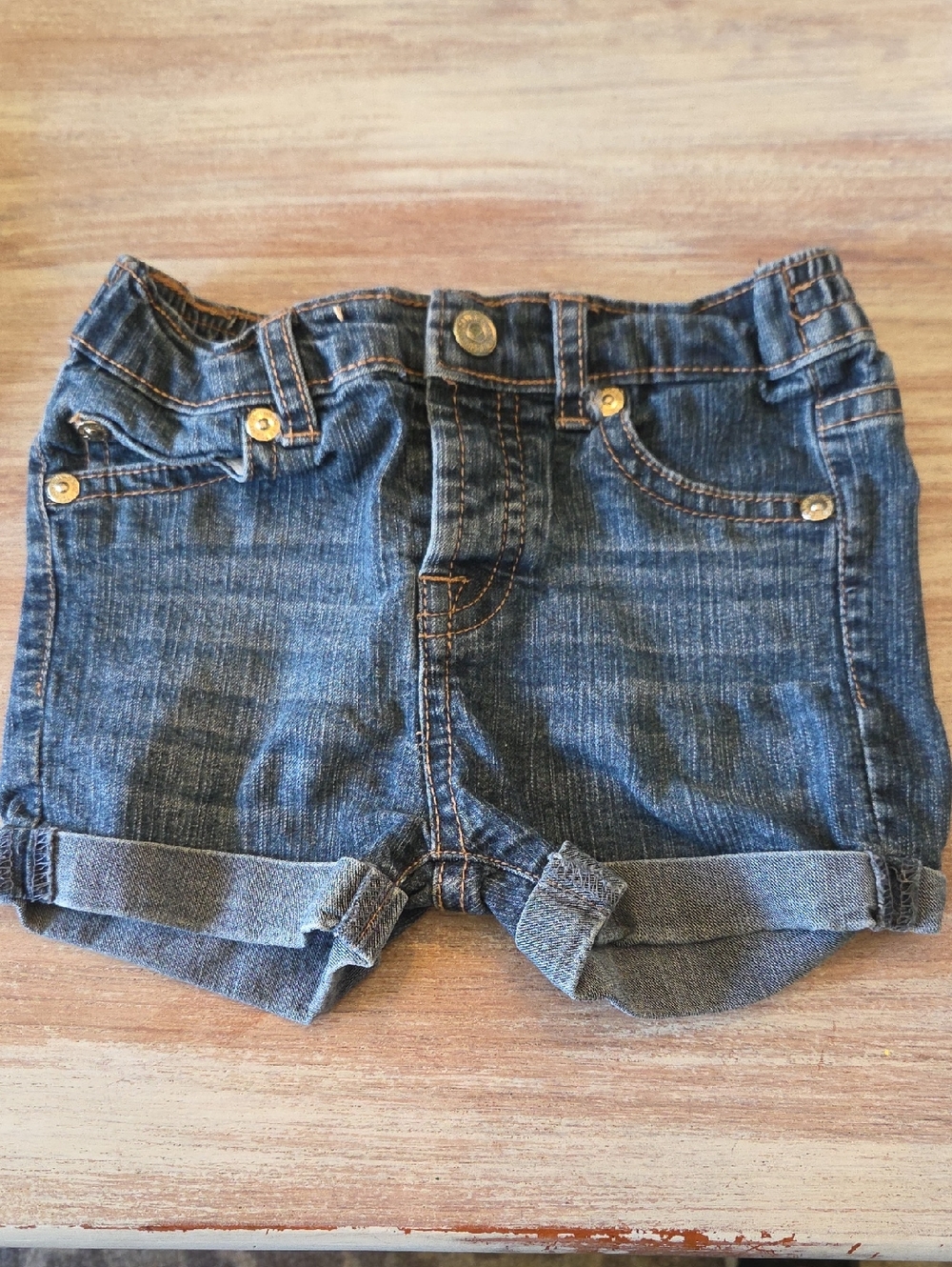 Girls 24m 7 For All Mankind Jean Shorts